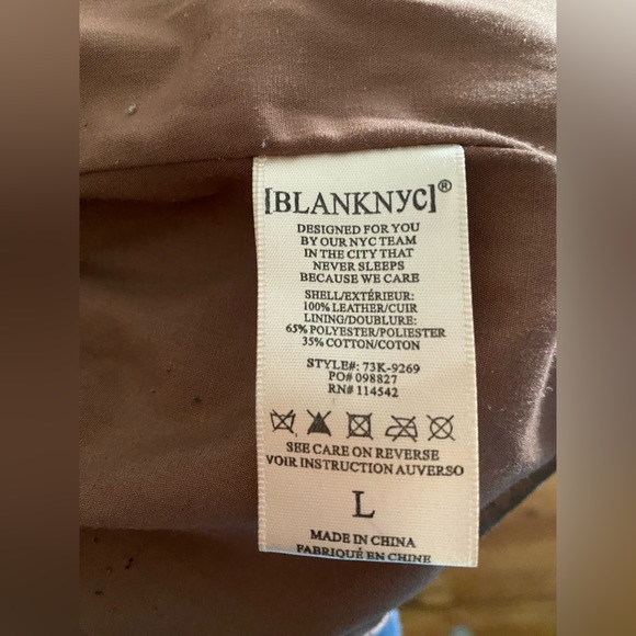 Blank NYC Genuine Suede Moto Jacket - Picture 6 of 8